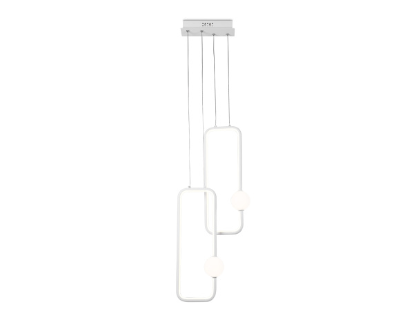 Подвесной светодиодный светильник FL66365/2 WH белый 38W 4200K 300*80*1200 Ambrella Light