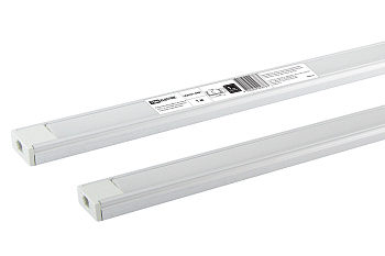 Алюминиевый профиль накладной 1506 (1 м), матовый рассеиватель, 2 заглушки, 2 крепежа TDM Алюминиевый профиль накладной 1506 (1 м), матовый рассеиватель, 2 заглушки, 2 крепежа TDM