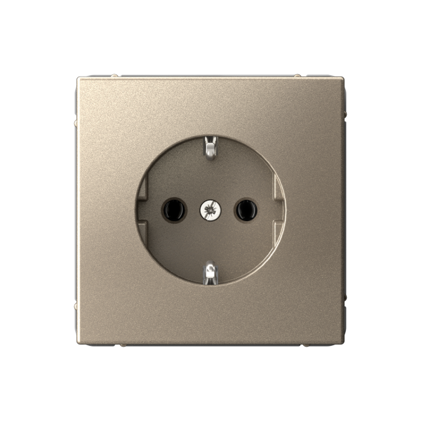 ARTGALLERY РОЗЕТКА с заземлением, 16А, механизм, ШАМПАНЬ Systeme Electric