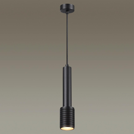 Подвесной св-к IP20 LED GU10 max 10W MEHARI черный/металл ODEON LIGHT
