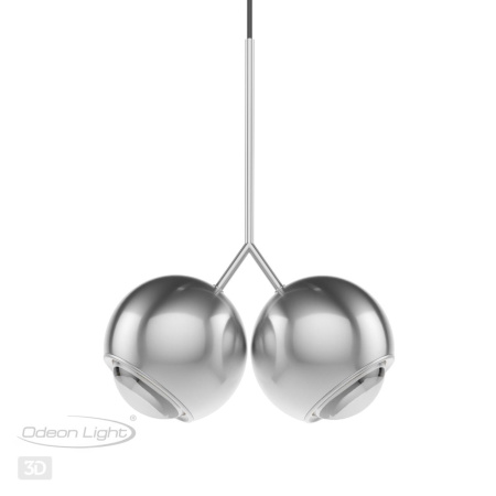 Подвесн.св-к IP20 LED 12W 600Лм 3000К MIA хром полиров/металл B ODEON LIGHT