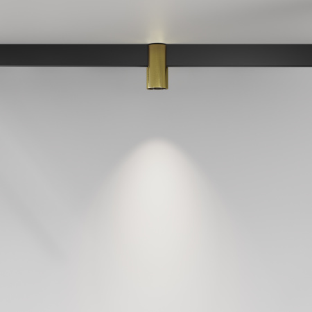 Трековый светильник LED 7Вт Латунь IP20 Magnetic track system Exility TR122-4-7W-DS-BS Technical Maytoni