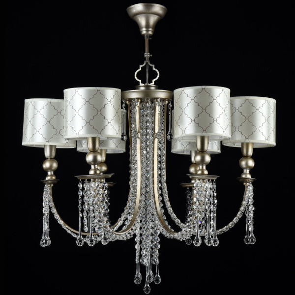 Люстра 6*E14 40Вт Серебро Антик IP20 Bience H018-PL-06-NG Maytoni