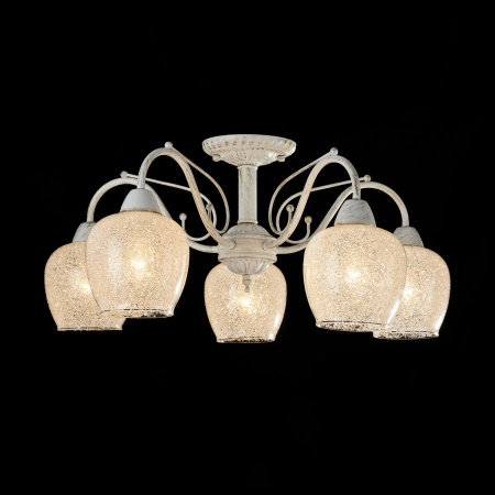 Потолочный светильник 5*E14 60Вт Белый с Золотом IP20 Andri FR2751-PL-05-WG Freya