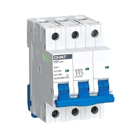 Выключатель автоматический ВА МОД NBP-63R 3П 1А 15кА 8In CHINT