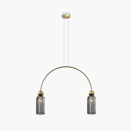 Подвесной светильник 2*E14 40Вт Золото IP20 Antic MOD302PL-02GR Maytoni