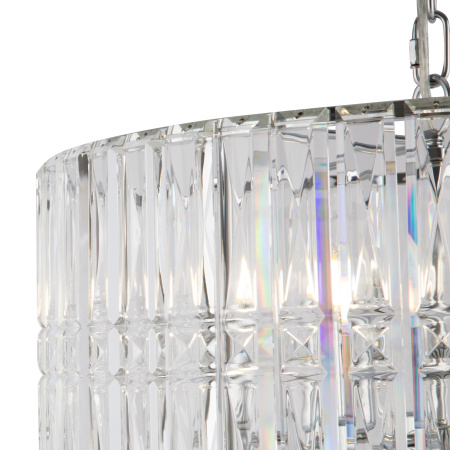 Подвесной светильник 6*E14 60Вт Хром IP20 Facet MOD094PL-06CH Maytoni