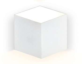 Настенный светодиодный светильник FW139 WH/S белый/песок LED 4200K 10W 170*150*90 Ambrella Light