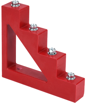 Изолятор ступенчатый ИС4-40 (М8) силовой с болтом IEK