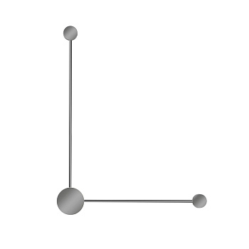 Настенный св-к IP20 LED 10W 912Лм 3000K GENT хром/металл ODEON LIGHT