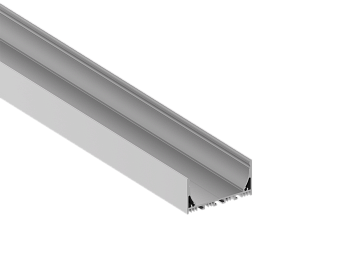 Donel Накладной алюминиевый профиль, 70х35х3000. Цвет: Анодированное серебро,Серия:DN8ALE