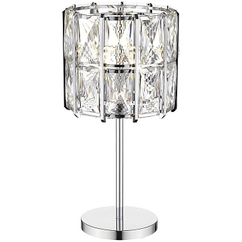Настольная лампа Хром/Прозрачный E14 4*40Вт WE148.04.104 WERTMARK