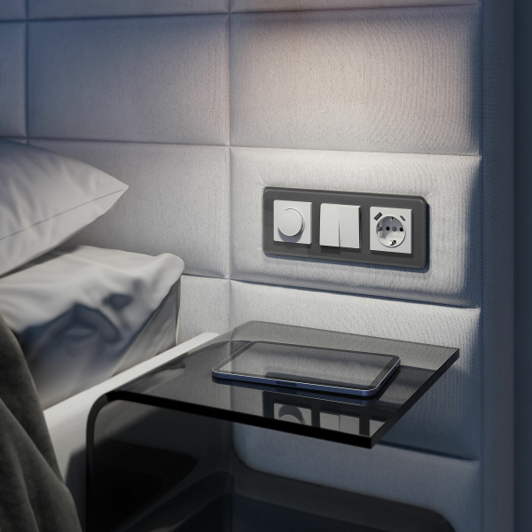 Розетка с быстрой зарядкой USB Type A+С белая Werkel