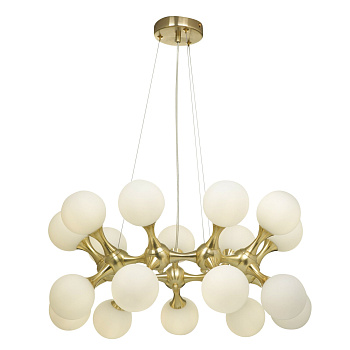 Подвесной светильник 18*G9 28Вт Золото IP20 Proton MOD021PL-18G Maytoni