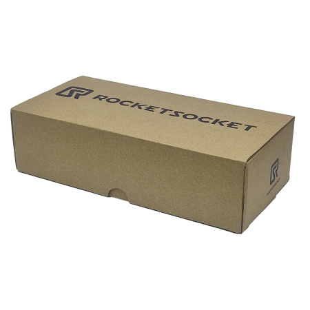 Розетка горизонтальная выдвижная 2EU+2USB Черная OvalC RocketSocket