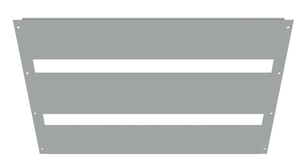 Пластрон FORT высотой 500мм под 2 уровня мод, авт, выкл, для шкафа шириной 1000мм (3шт) PROxima EKF