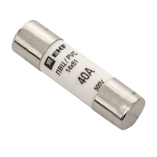 Плавкая вставка цилиндрическая ПВЦ (14х51) 40А PROxima EKF