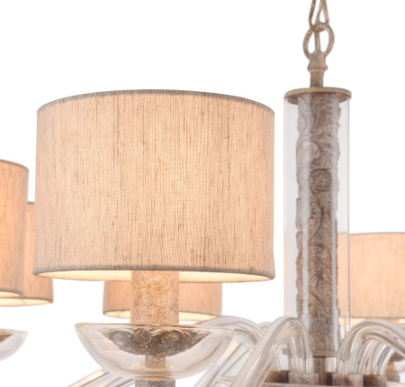 Люстра 8*E14 40Вт Серый IP20 Maryland ARM526PL-08GR Maytoni