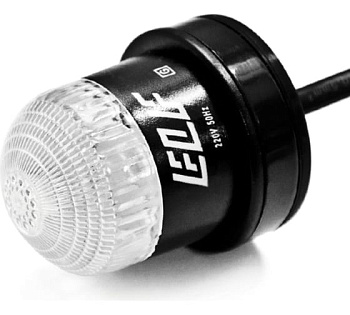 Лампа стробоскопическая лампа ELF 7led, 220в, белая ELF-Strobe white