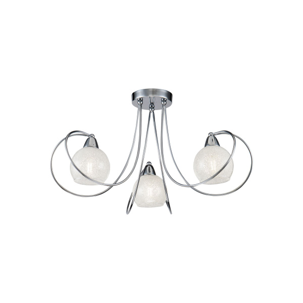 Потолочный светильник 3*E14 40Вт Хром IP20 Dana FR5023CL-03CH Freya