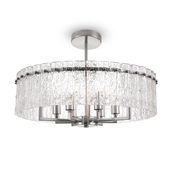 Люстра 6*E14 40Вт Никель IP20 Basilica FR5166PL-06N Freya