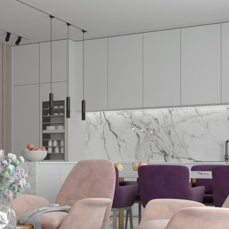 Трехфазный трековый св/д cветильник IP20 LED 4000K 12W 220V MAIS LED черный NOVOTECH