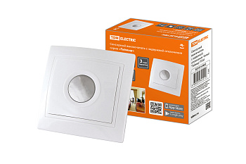 Сенсорный выключатель с задержкой отключения белый "Таймыр" TDM