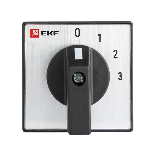 Переключатель кулачковый ПК-1-103 10А 3P «0-1-2-3» PROxima EKF Переключатель кулачковый ПК-1-103 10А 3P «0-1-2-3» PROxima EKF