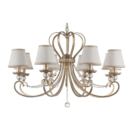 Люстра 8*E14 40Вт Золото IP20 Livorno RC144-PL-08-WG Maytoni