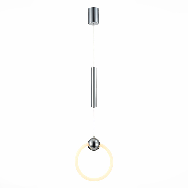 Светильник подвесной Хром/Белый,Хром LED 1*15Вт 3000К SL1578.103.01 ST LUCE