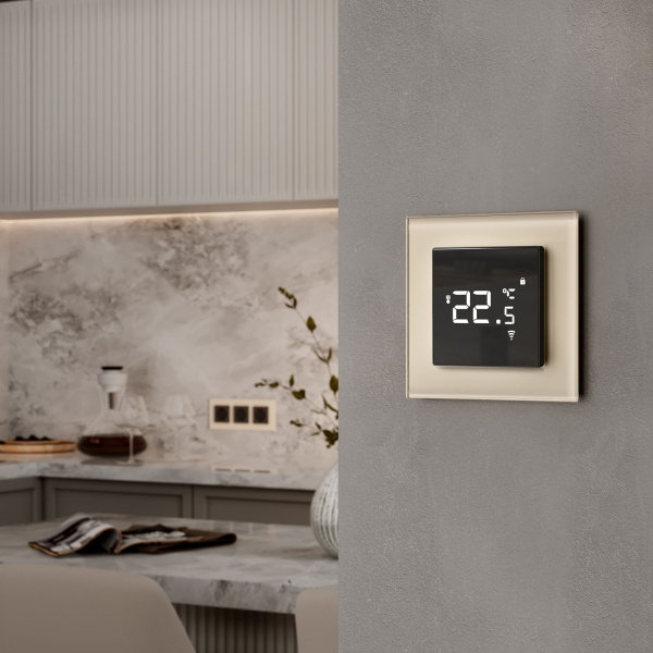 Favorit Рамка на 1 пост (молочный, стекло) Werkel