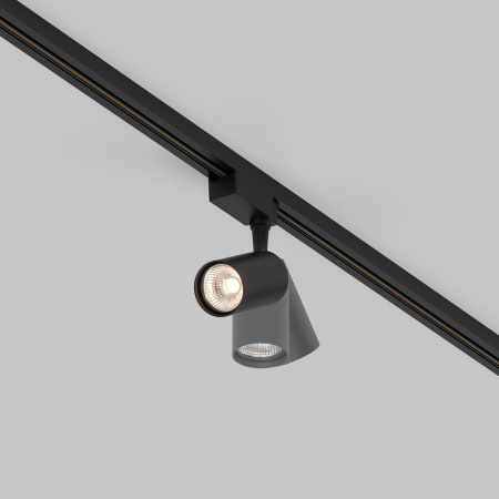 Трековый светильник LED 6Вт Черный IP20 Single phase track system Unity TR003-1-6W3K-S-B Technical Maytoni