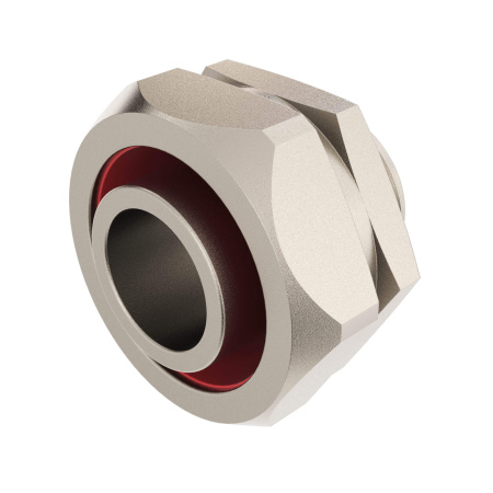 Муфта металлорукав-коробка DN 26, М25х1,5 наружная резьба DKC