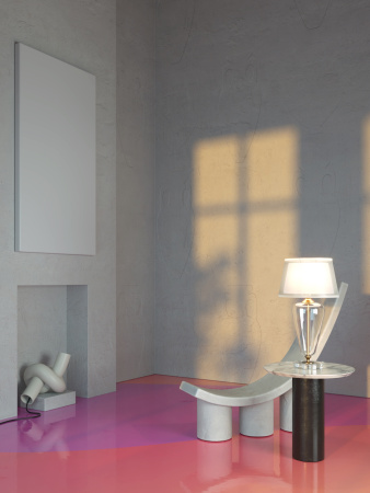 Настольный светильник 1*E27 40Вт Латунь IP20 Verre Z005TL-01BS Maytoni