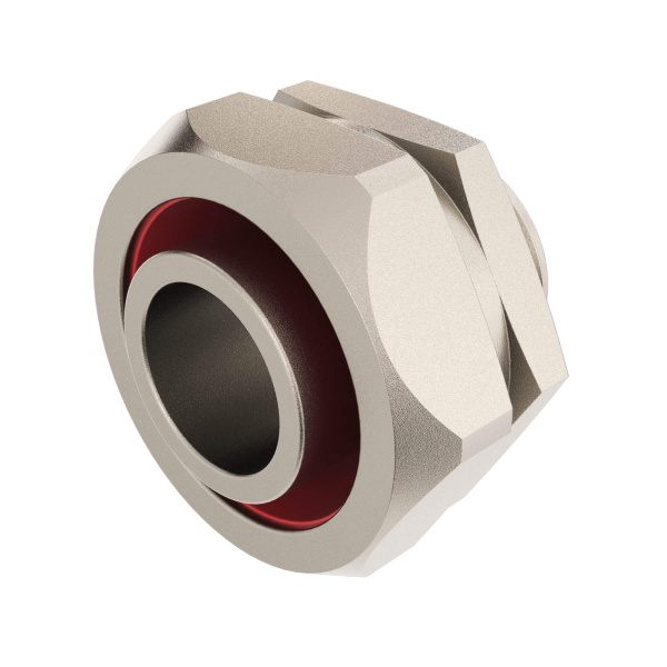 Муфта металлорукав-коробка DN 26, М25х1,5 наружная резьба DKC