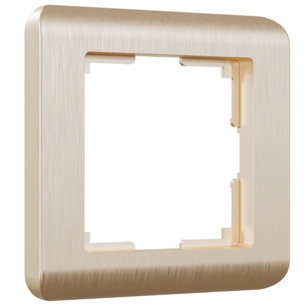 Stream Рамка горизонт/вертик 1 пост . шампань IP20 Werkel