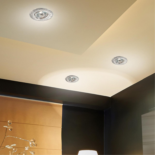 Встр.ПВ св-к IP20 GX5.3 50W 12V HENNA никель NOVOTECH