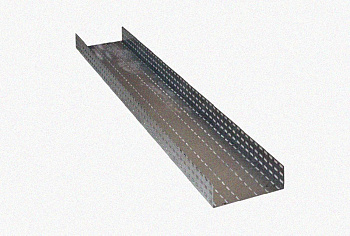 Лоток перфорированный ЛМ 100х65х2000 УТ1,5, оцинкованный лист S1,5