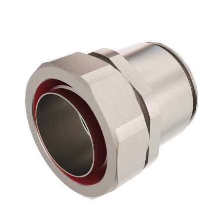 Муфта металлорукав DN 40-жесткая труба д.40мм, IP66/IP67, никелированная латунь DKC