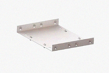 Соединитель лотковый замковый СЛЗ-200х80х1,5 УХЛ1, оцинкованный лист, S1,5