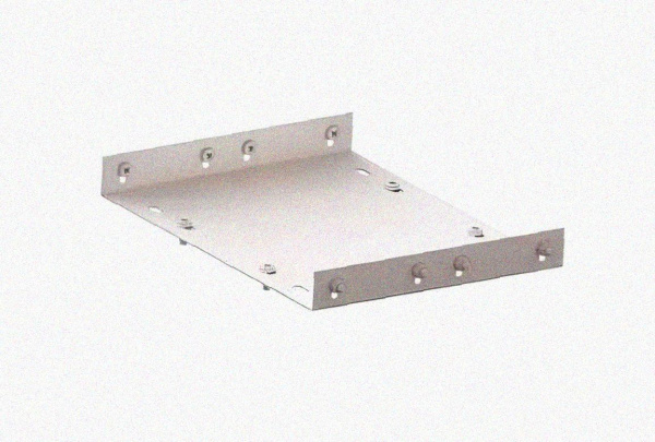 Соединитель лотковый замковый СЛЗ-200х80х1,5 УХЛ1, оцинкованный лист, S1,5