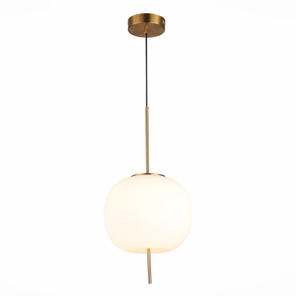 Светильник подвесной Золотистый/Белый LED 1*25Вт 3000К SL1621.213.01 ST LUCE