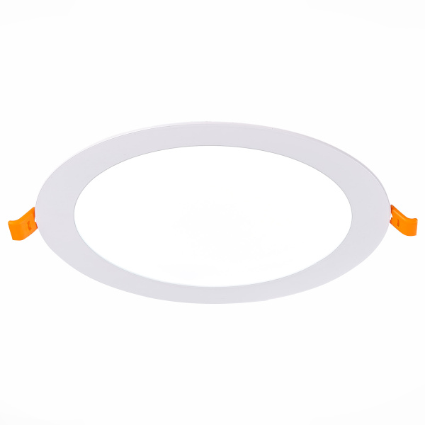 Светильник встраиваемый Белый LED 1*15Вт 3000К 1 020Lm Ra80 110° IP20 D220xH8 90-265В ST209.538.15 ST LUCE