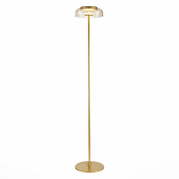 Торшер Золотистый/Янтарный LED 1*7Вт 4000К SL6002.205.01 ST LUCE