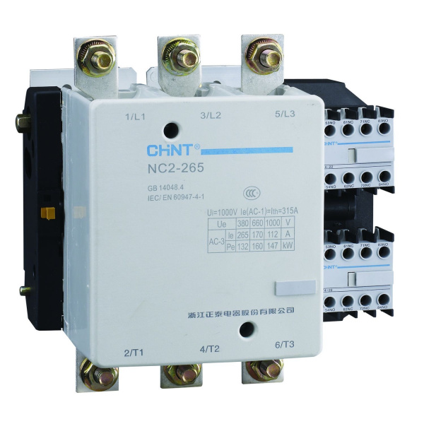 Контактор NC2-265/4 265А 230В/АС3 50Гц CHINT