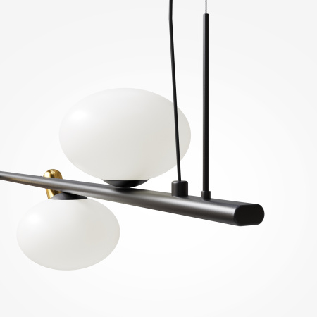 Подвесной светильник 2*G9 11Вт Черный и Латунь IP20 Inversio MOD350PL-02BBS Maytoni