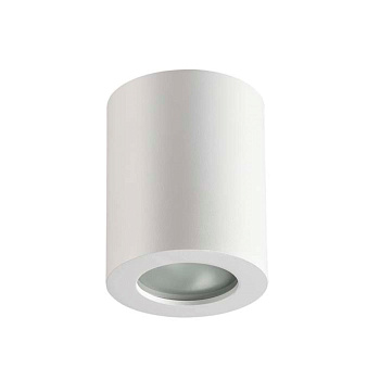 Потолочный накл.св-к IP44 GU10 1*50W 220V AQUANA белый ODEON LIGHT