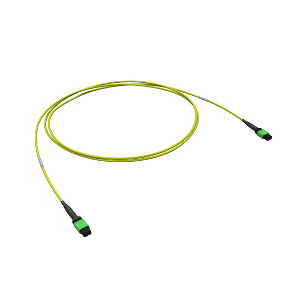 Оптическая соединительная сборка 12ОВ 9/125 OS2, 1xMTP(12)m/1xMTP(12)m, тип B, 50м DKC