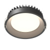 Встраиваемый светильник LED 24Вт Черный IP44 Downlight DL055-24W3-4-6K-B Technical Maytoni