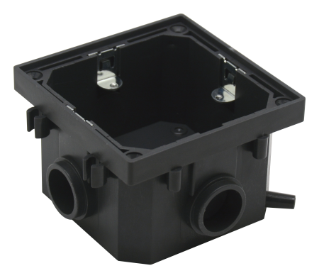 Donel Лючок 2 мод. (1 мод. 45х45 мм.), оцинкованная сталь, IP44, (с уст. набором)